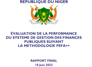 Niger 2023 : Public Expenditure and Financial Accountability (PEFA)
